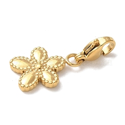 Flower 304 Stainless Steel Pendant Decorations&nbsp;STAS-G352-13G