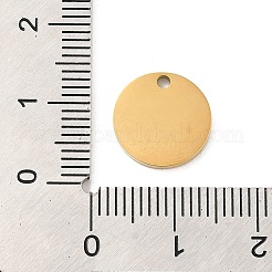 Ion Plating(IP) 316L Surgical Stainless Steel Charms&nbsp;STAS-F302-01G