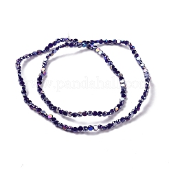 Electroplate Glass Beads Strands&nbsp;GLAA-E036-04A