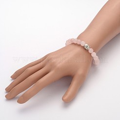 Buddhist Gemstone Beaded Stretch Bracelets&nbsp;X-BJEW-JB01874-02