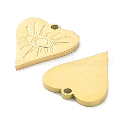 Ion Plating(IP) 316L Surgical Stainless Steel Pendants&nbsp;STAS-D029-04G