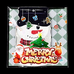 Christmas Theme Plastic Bakeware Bag&nbsp;ABAG-F006-02B
