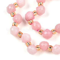 Natural Pink Opal Beads Strands&nbsp;G-T141-54