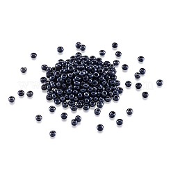 電気メッキガラスシードビーズを12/0グレード  アイリスラウンド  ミックスカラー  2x1.5mm  穴：0.3mm  4色  約2000PCS /カラー  8000個/セット&nbsp;SEED-CD0001-01