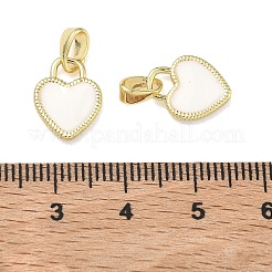 Brass Enamel Pendants&nbsp;KK-B170-29G