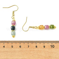 Natural Gemstone Dangle Earrings&nbsp;EJEW-JE07308