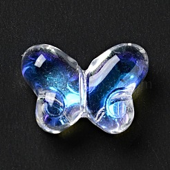 Transparent Baking Paint Glass Beads&nbsp;GLAA-F115-01E