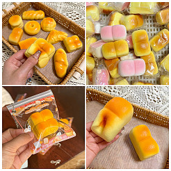 3Pcs 3 Styles DIY Silicone Bread Fondant Molds&nbsp;SIMO-TA0001-19