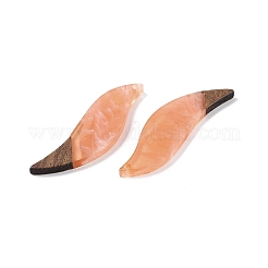 Resin & Wood Big Pendants&nbsp;WOOD-F015-18C