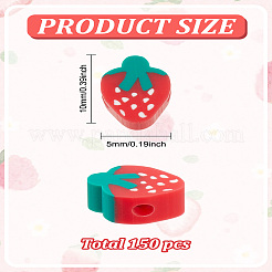 About 150Pcs Handmade Polymer Clay Cabochons&nbsp;CLAY-LP0001-01