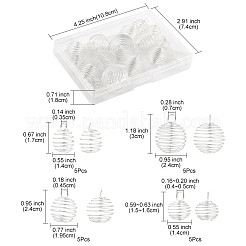 20Pcs 4 Styles Iron Wire Pendants&nbsp;FIND-FS0003-39