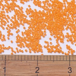 MIYUKIデリカビーズ  シリンダー  日本製シードビーズ  11/0  (db1133) 不透明マンダリン  1.3x1.6mm  穴：0.8mm  約10000個/袋  50 G /袋&nbsp;SEED-X0054-DB1133