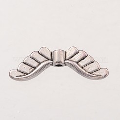 Wing Tibetan Style Alloy Beads&nbsp;AB5041Y-NF