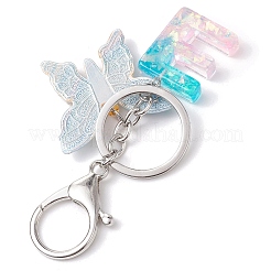 Butterfly Shape Resin & Acrylic Keychain&nbsp;X1-KEYC-JKC01067-05