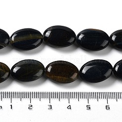 Natural Blue Tiger Eye(Dyed & Heated) Beads Strands&nbsp;G-L164-A-23
