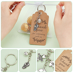 16Pcs 2 Style Sports Theme Keychain&nbsp;KEYC-GA0001-31