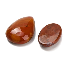 天然石赤瑪瑙カボション  混合図形  24.5~39x17~28x7~12mm&nbsp;G-K403-05