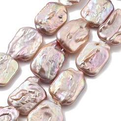 Natural Baroque Keshi Pearl Beads Strands&nbsp;PEAR-P064-01F-05C