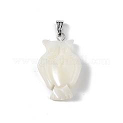 Natural Trochid Shell/Trochus Shell Pendants&nbsp;SSHEL-M021-12