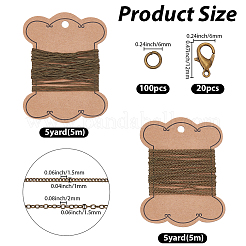 DIY Necklaces Making Kits&nbsp;DIY-SP0007-86