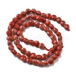 Synthetic Red Jasper Beads Strands&nbsp;G-C179-A6mm-17