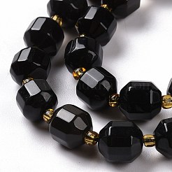 Natural Obsidian Beads Strands&nbsp;G-G990-F11