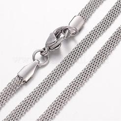 Non-Tarnish 304 Stainless Steel Necklace&nbsp;MAK-K004-04P