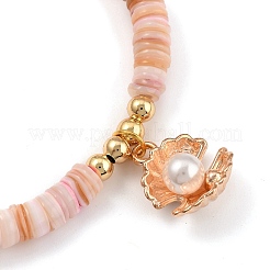 Stretch Charm Bracelets&nbsp;BJEW-JB05368-01