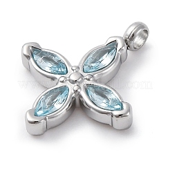 304 Stainless Steel Pendants&nbsp;STAS-C118-01P-01