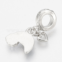 Alloy Enamel European Dangle Charms&nbsp;X-MPDL-Q209-085P