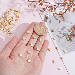 80Pcs 2 Styles Brass Beads&nbsp;KK-AR0004-54A