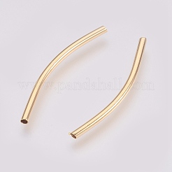 Brass Tube Beads&nbsp;X-KK-Q735-395G