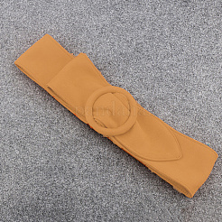 Faux Suede Waist Belt with Clasp for Shirt Dress Overcoat&nbsp;AJEW-WH20019-26A
