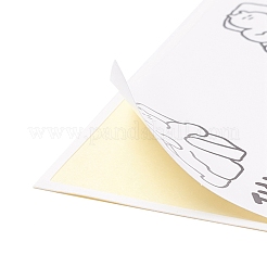 Rectangle Present Stickers&nbsp;DIY-B041-06B