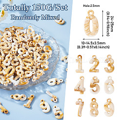 150グラムのアクリルパーツ  天然石風  数  24~25x10~14.5x3.5mm  穴：2.5mm  150 G /セッティング&nbsp;OACR-TA0003-03A