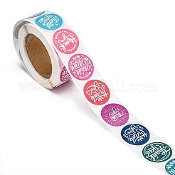 1 Inch Thank You Self-Adhesive Paper Gift Tag Stickers&nbsp;X-DIY-E027-A-01