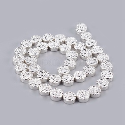 Electroplated Non-magnetic Synthetic Hematite Beads Strands&nbsp;G-E498-22C