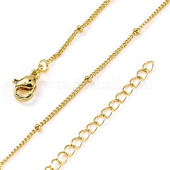 Rack Plating Brass Satellite Chain Necklaces for Women&nbsp;NJEW-A035-01G