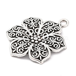 Tibetan Style Alloy Pendants&nbsp;TIBE-Q050-152AS-LF