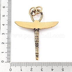 Ion Plating(IP) Tibetan Style 304 Stainless Steel Pendants&nbsp;STAS-R225-13AG