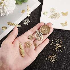 DIY Filigree Drop Earring Making Kits&nbsp;DIY-SZ0008-74