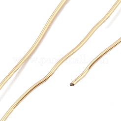 銅線10巻  長持ちメッキ  ライトゴールド  18ゲージ  1mm  1.5 m /ロール&nbsp;CWIR-C003-01G-KCG