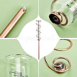 Empty Transparent Glass Test Tube&nbsp;TOOL-WH0146-05