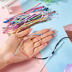 30Pcs 10 Color Nylon Bracelets Making&nbsp;BJEW-TAC0041