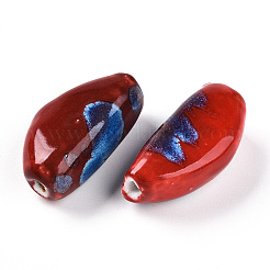 Handmade Porcelain Beads&nbsp;PORC-N008-08D