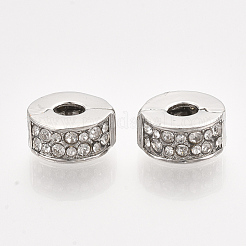Brass European Clasps&nbsp;PDLC-S001-13E-P