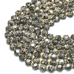 Natural Fluorescent Syenite Rock(Glow under UV Light) Beads Strands&nbsp;G-C116-A18-02
