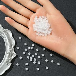 プレシオサ®クリスタルビーズ  チェコクリスタル  双円錐形(451 69 302 ロンデル)  00030 840 クリスタルマット  5mm  穴：1mm&nbsp;Y-PRC-BA5-00030-840