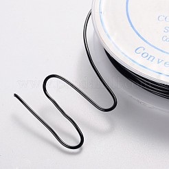 銅製ワイヤー  ニッケルフリー  ブラック  18ゲージ  1mm  約2m /ロール&nbsp;CW1mm015