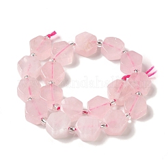 Natural Madagascar Rose Quartz Beads Strands&nbsp;G-P534-A05-01